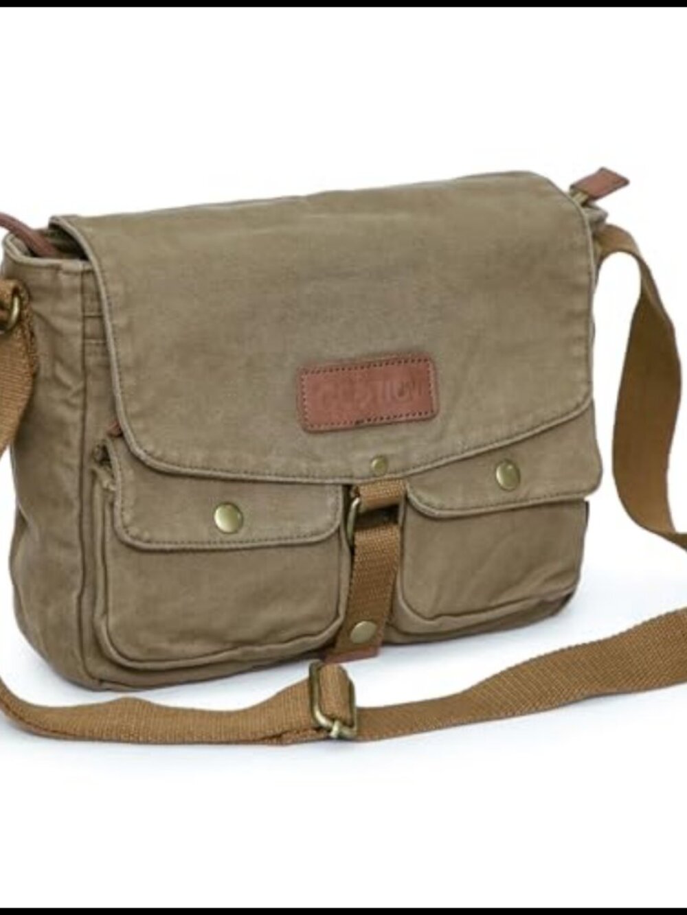 Canvas Messenger Bag Crossbody Shoulder Satchel Vintage Style
